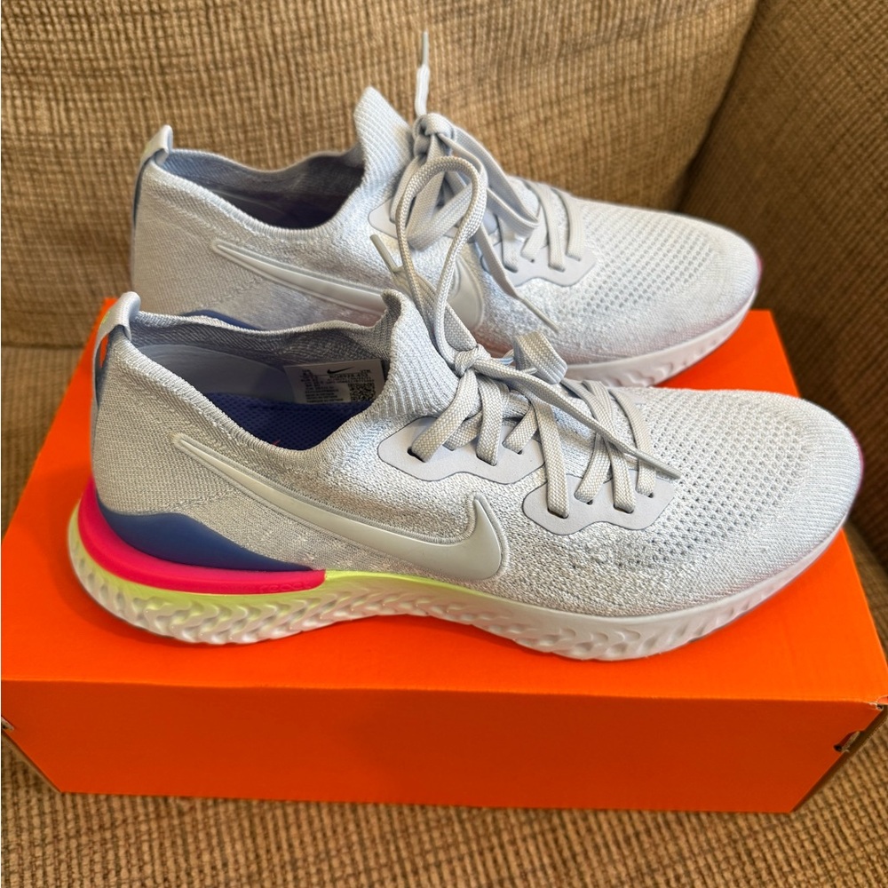 New in Box! Women’s Nike Epic React Flyknit 2, size 8.5.